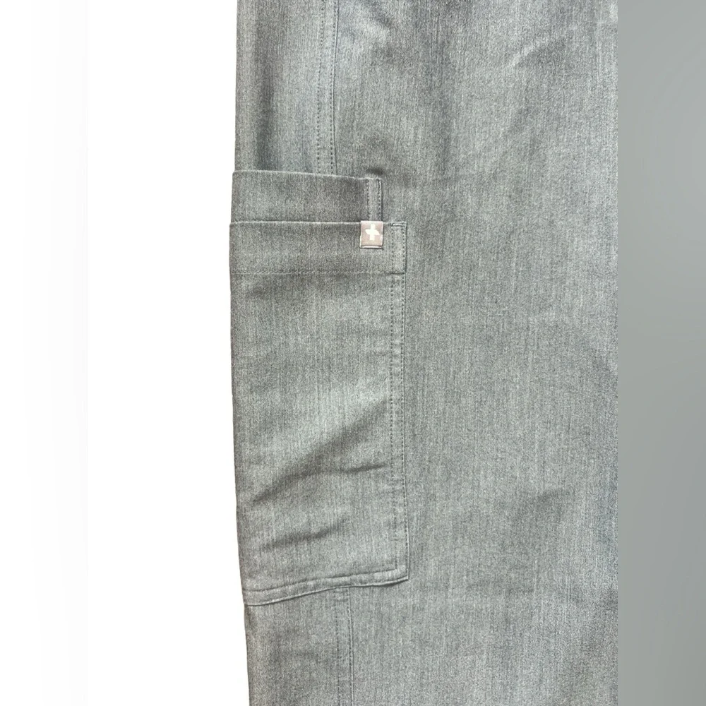Figs Axim Cargo Scrub Pants Graphite Gray Size‎ Large Regular